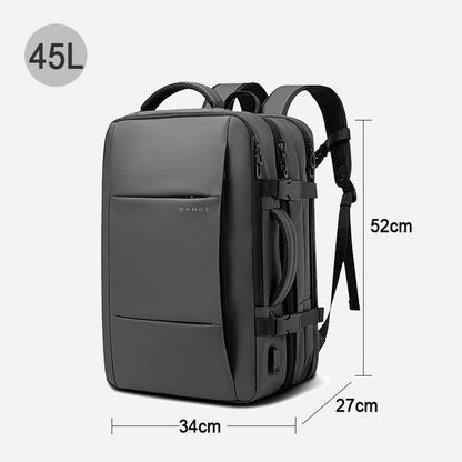 Travel Backpack Men Business Backpack School Expandable USB Bag Large Capacity 17.3 Laptop Waterproof Fashion Backpack